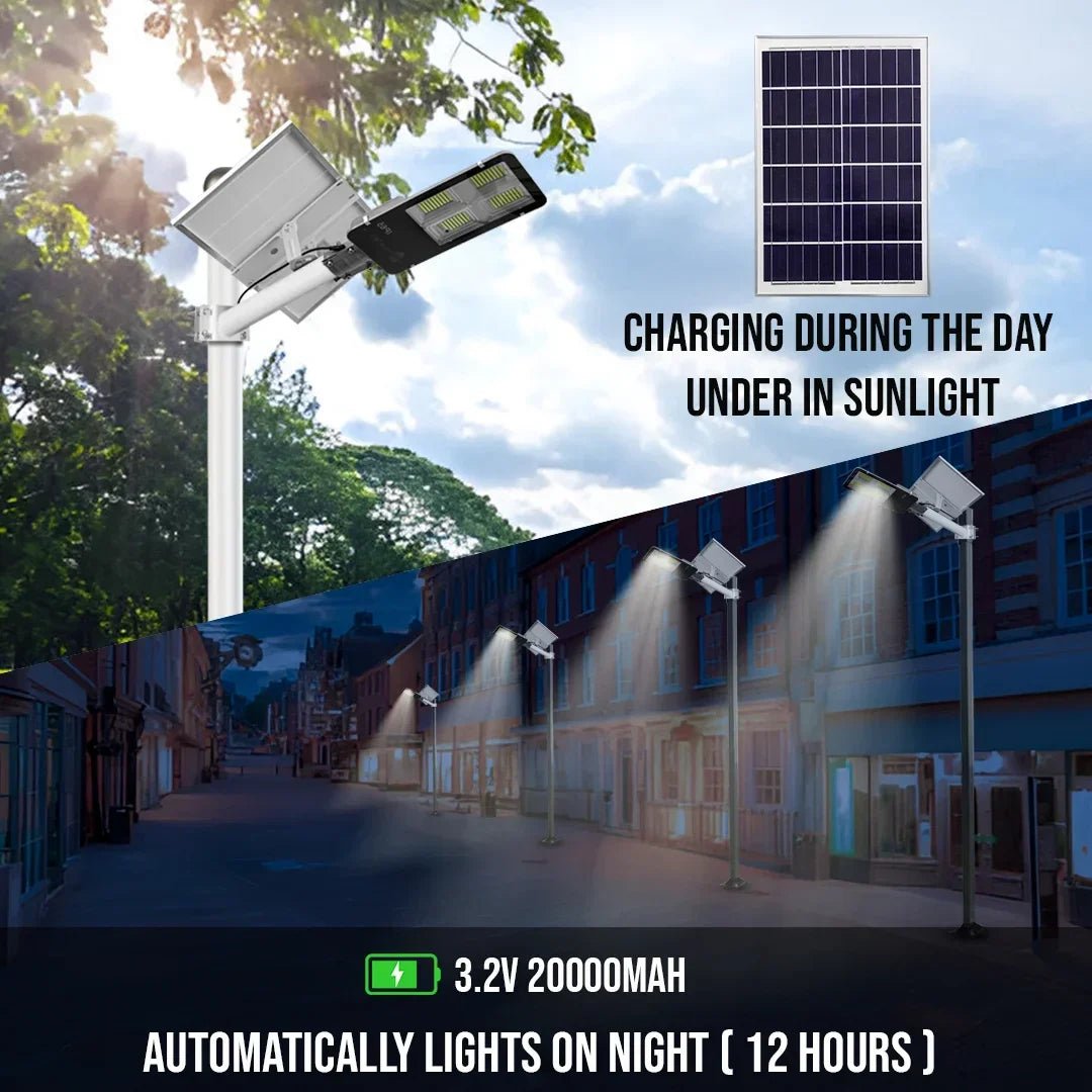 200 WATT SEMI INTEGRATED SOLAR STREET LIGHT (4 WINDOW) – Buy Street Light Online at FUTURKART