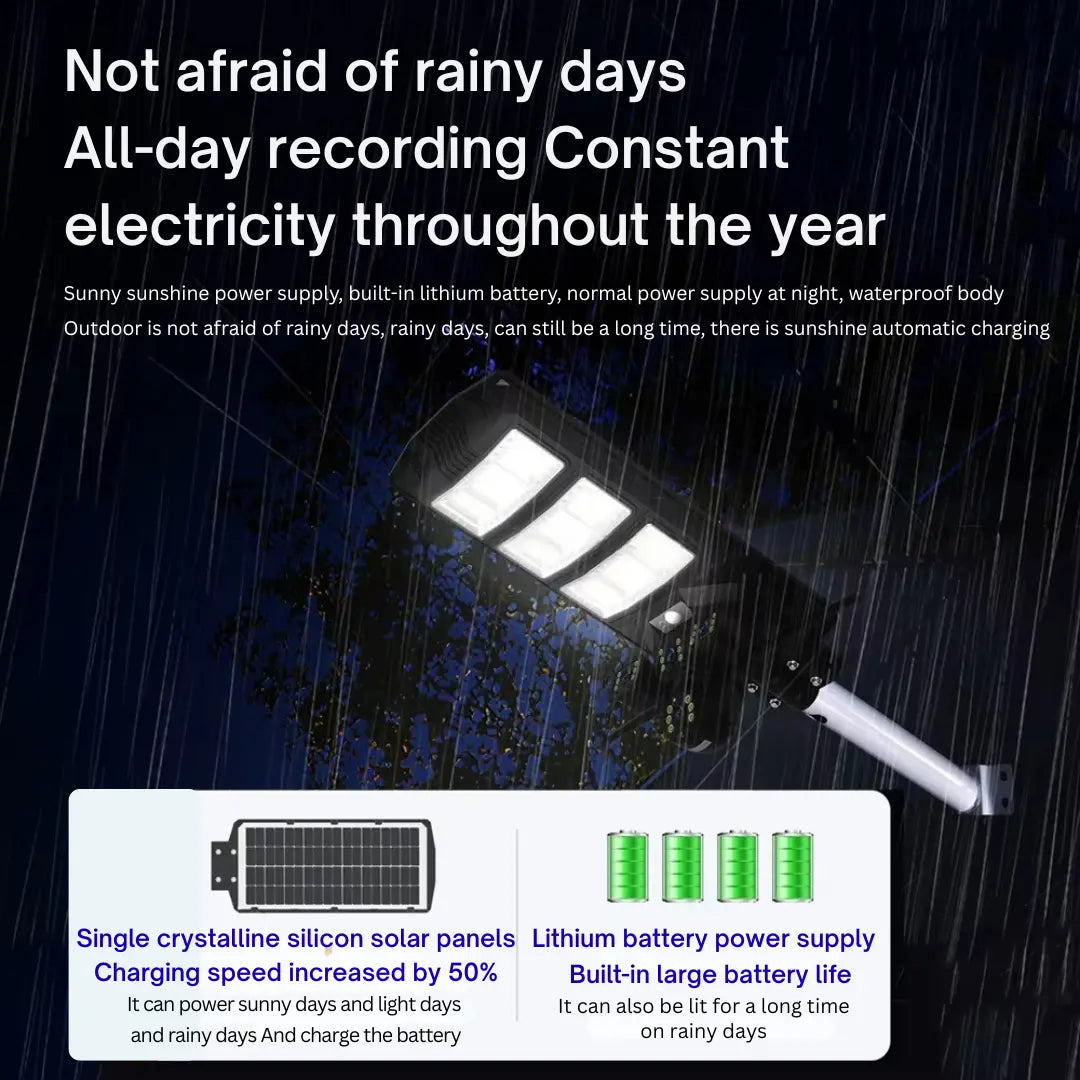 FUTURKART V380 Pro Ai Solar Light Camera Lighting 2 in 1 Led Integrated Solar Street Lights Lamp With HD 4MP CCTV Camera Outdoor 4G