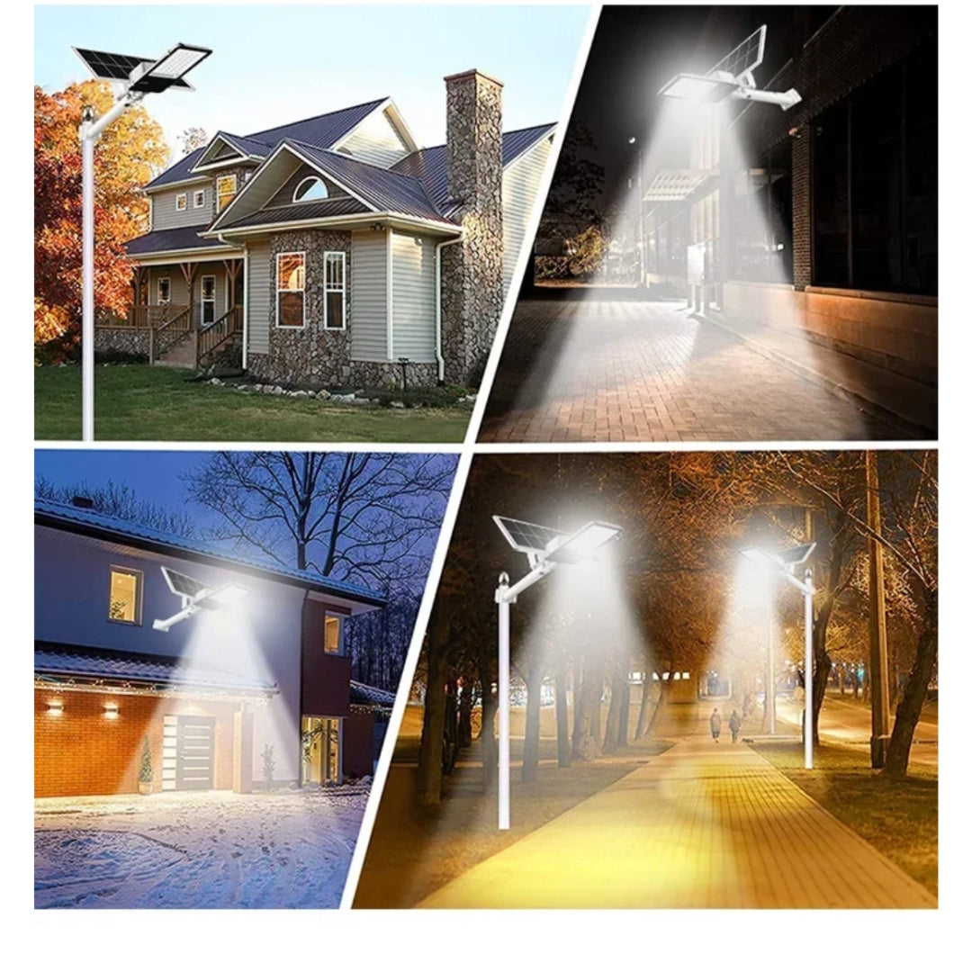400-Watt Semi Integrated Solar Street Light (Complete Set with Arm) – Heavy-Duty Outdoor Lighting