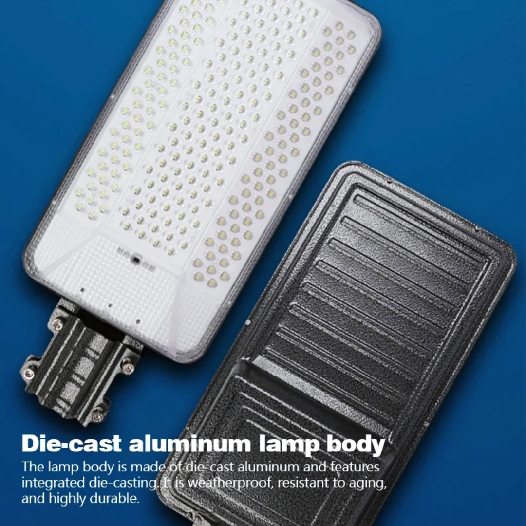 400-Watt Semi Integrated Solar Street Light (Complete Set with Arm) – Heavy-Duty Outdoor Lighting