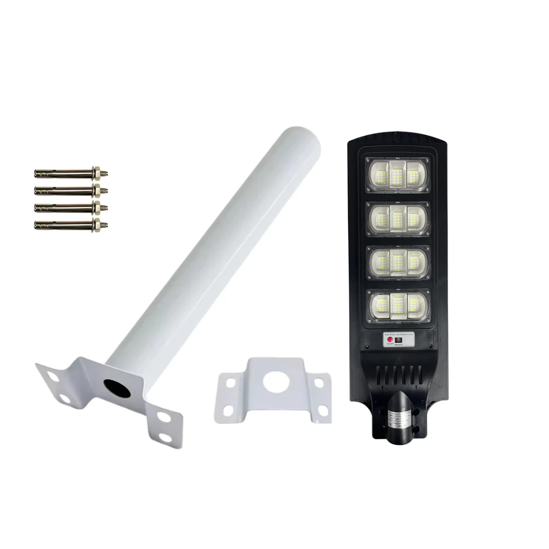 200-Watt Integrated Solar Street Light, High-Powered Outdoor Illumination