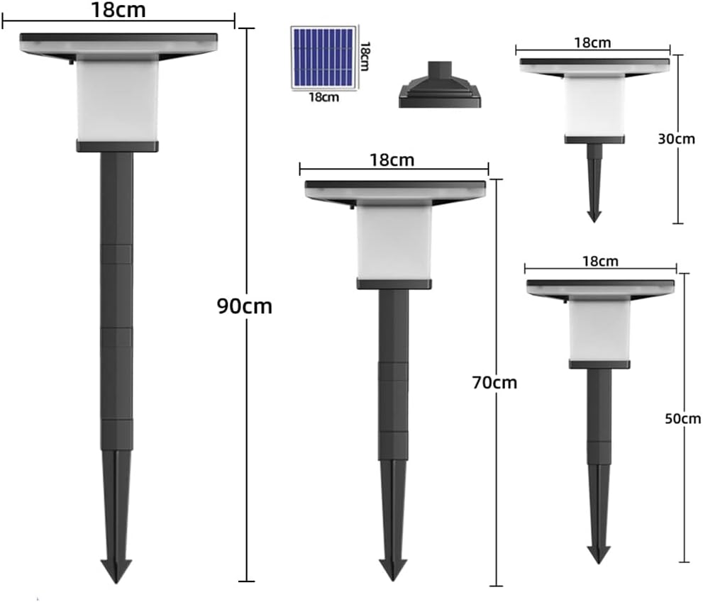 Solar Garden Pathway Light – Elegant Outdoor Landscape Lamp for Pathways & Gardens – Buy Garden Light Online at FUTURKART