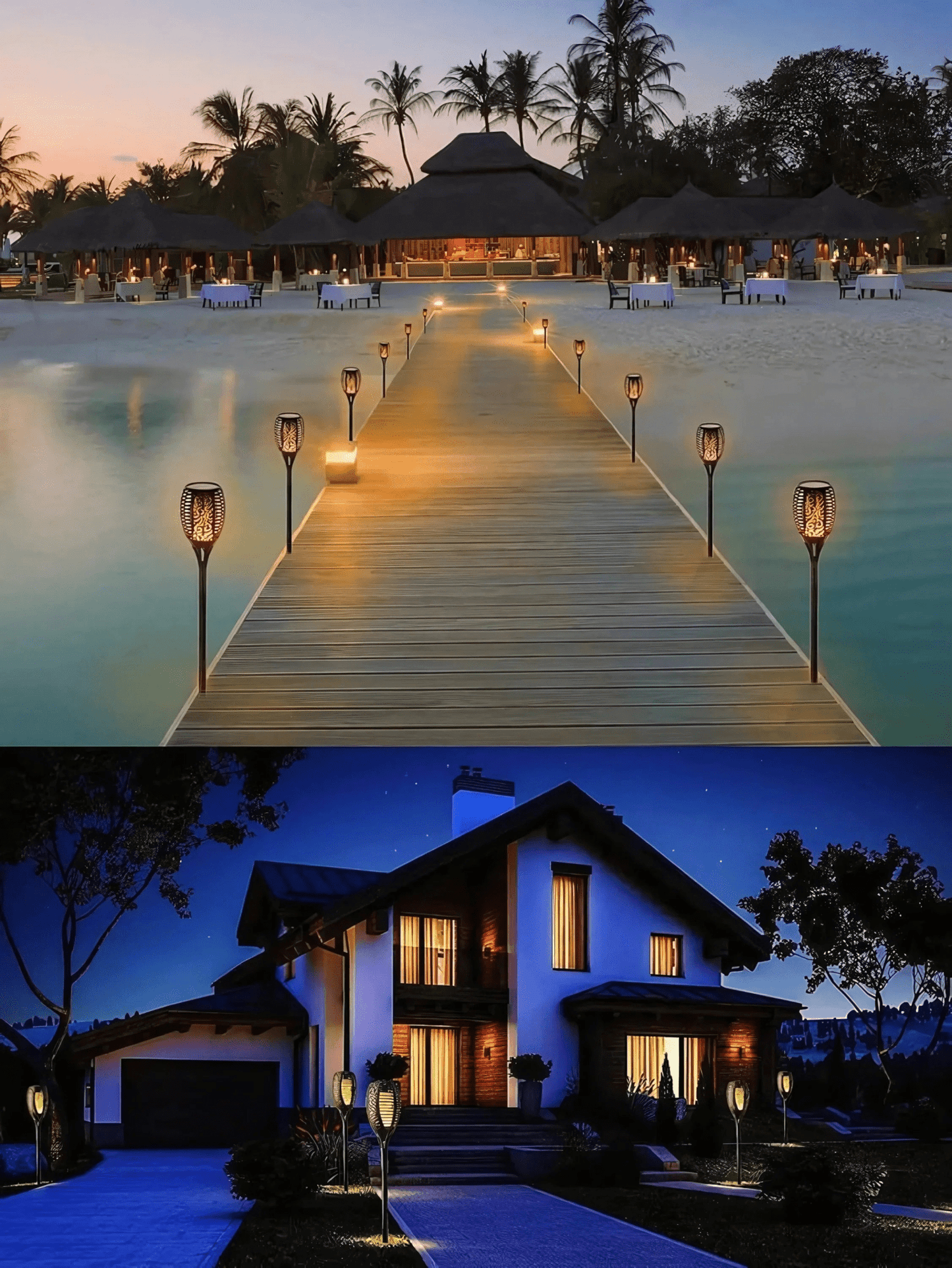 SOLAR MASHAAL LIGHT (RGB) (Pack of 2) β Buy Garden Light Online at FUTURKART