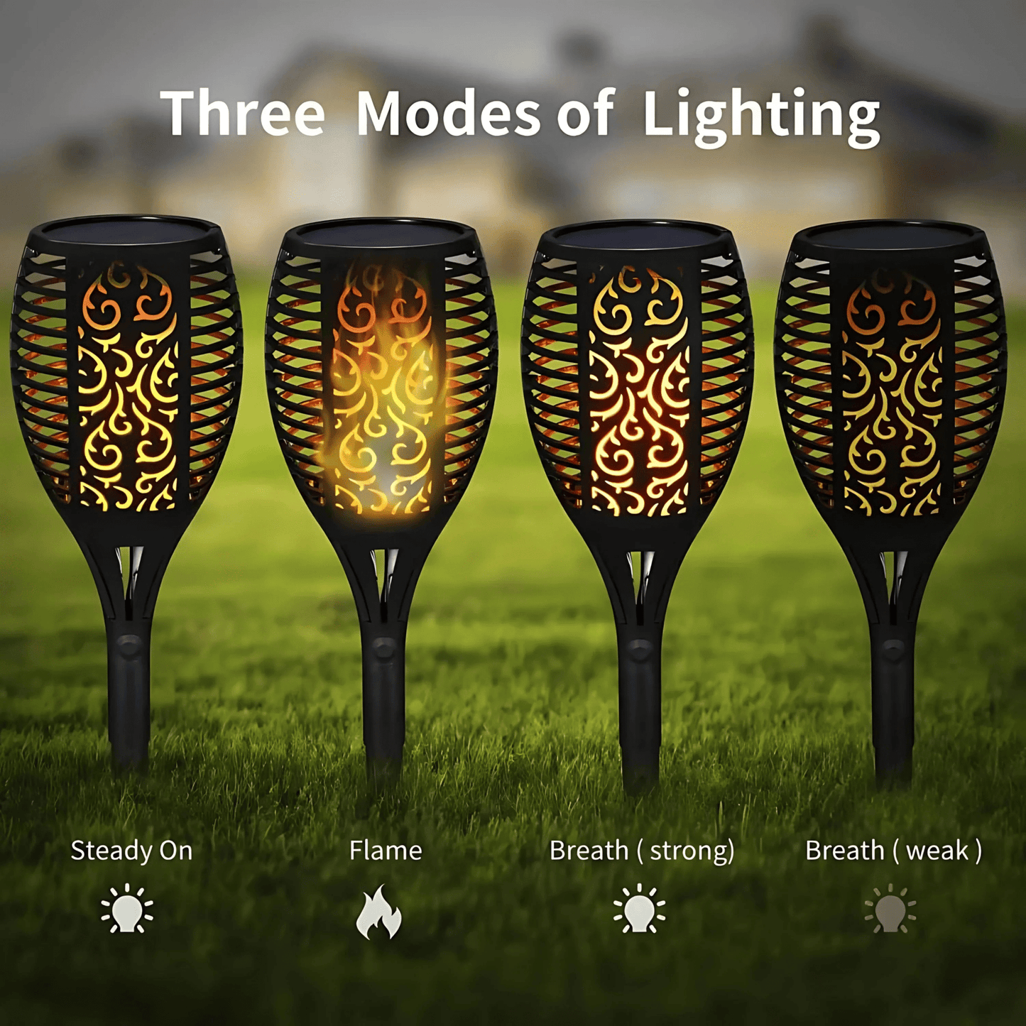SOLAR MASHAAL LIGHT (RGB) (Pack of 2) β Buy Garden Light Online at FUTURKART
