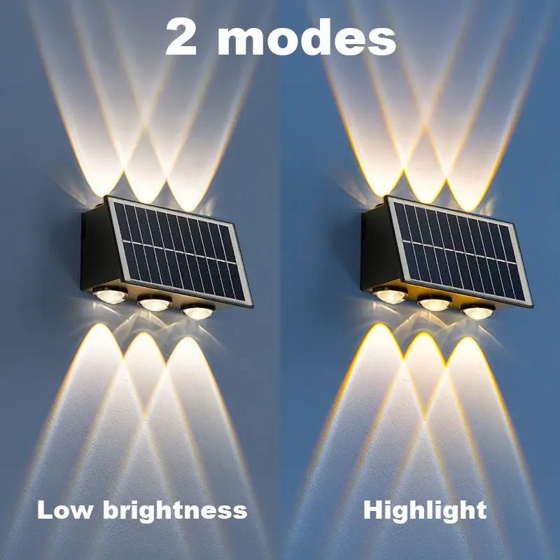 Up & Down Solar Wall Light, Modern LED Outdoor Wall Fixture for home, Villa & Driveway – Buy WALL LIGHT Online at FUTURKART