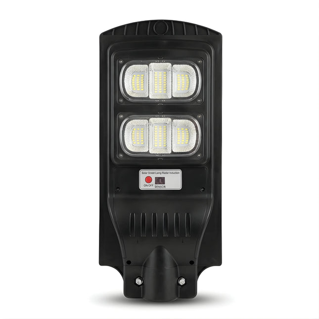 100-watt integrated solar street light for outdoor home lighting.