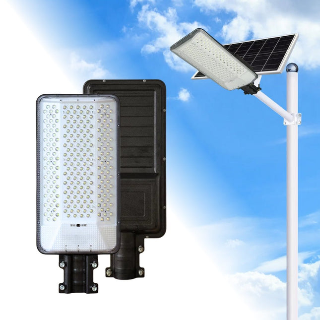 400-Watt Semi Integrated Solar Street Light (Complete Set with Arm) – Heavy-Duty Outdoor Lighting - FUTURKART