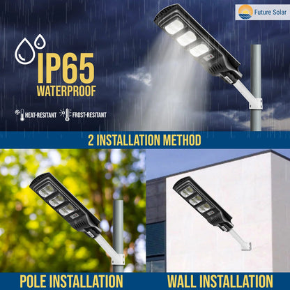 150 WATT INTEGRATED SOLAR STREET LIGHT WITH WALL MOUNTING ARM – Buy COMBO Online at FUTURKART