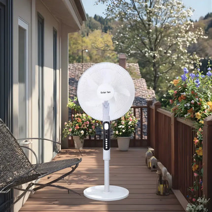 16 inch solar fan