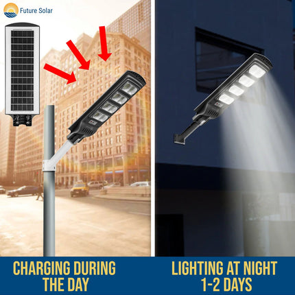 200 WATT INTEGRATED SOLAR STREET LIGHT WITH WALL MOUNTING ARM – Buy COMBO Online at FUTURKART