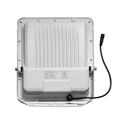 200 WATT SOLAR FLOOD STREET LIGHT (4 WINDOW) – Buy Flood light Online at FUTURKART