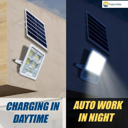 200 WATT SOLAR FLOOD STREET LIGHT (4 WINDOW) – Buy Flood light Online at FUTURKART