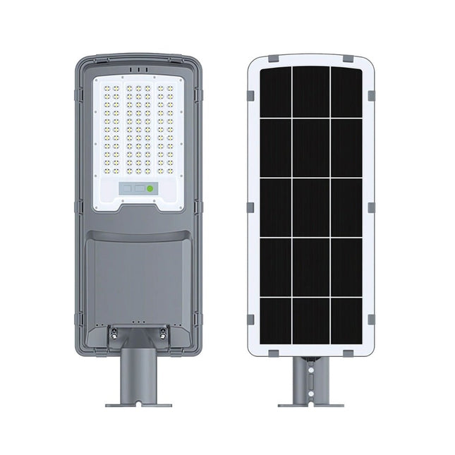 200W all-in-one solar street light with high-efficiency solar panel and bright LED lighting for outdoor home security