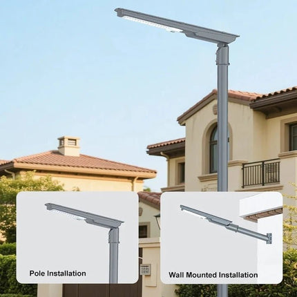 200W All-in-One Solar Street Light with Radar Sensor & Remote – Buy Street Light Online at Futurkart