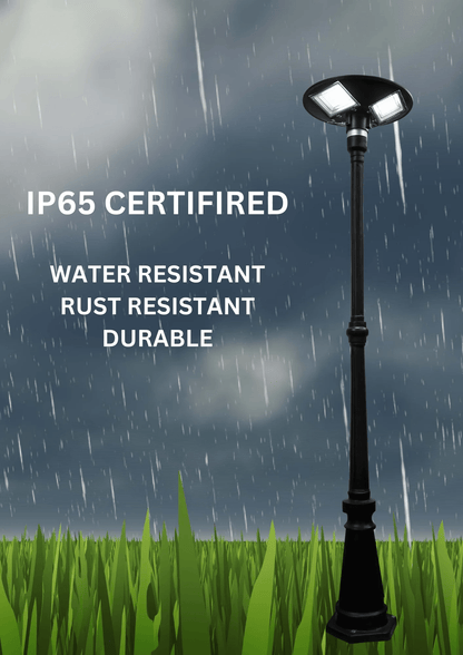 250 WATT SOLAR UFO STREET LIGHT WITH ANTIQUE POLE (COMBO) – Buy COMBO Online at FUTURKART