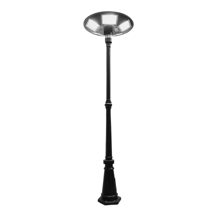 250 WATT SOLAR UFO STREET LIGHT WITH ANTIQUE POLE (COMBO) - FUTURKART