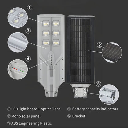400-Watt Integrated Solar Street Light (All-in-One) – High-Performance Outdoor Lighting