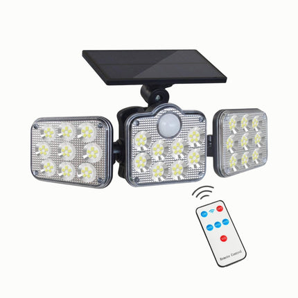 3 - Head Adjustable Solar Security Light – Wide Angle Motion Sensor Floodlight – Buy Street Light Online at FUTURKART