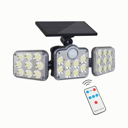 3 - Head Adjustable Solar Security Light – Wide Angle Motion Sensor Floodlight – Buy Street Light Online at FUTURKART