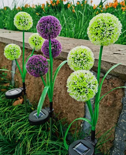 3 - Head RGB Dandelion Flower Solar Garden Light, Decorative Pathway Lighting(Pack of 2), – Buy Garden Light Online at FUTURKART