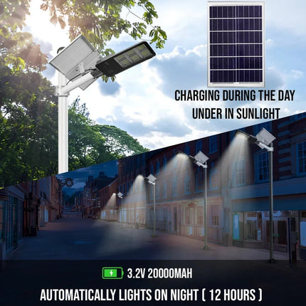 300 WATT SEMI INTEGRATED SOLAR STREET LIGHT (6 WINDOW) – Buy Street Light Online at FUTURKART