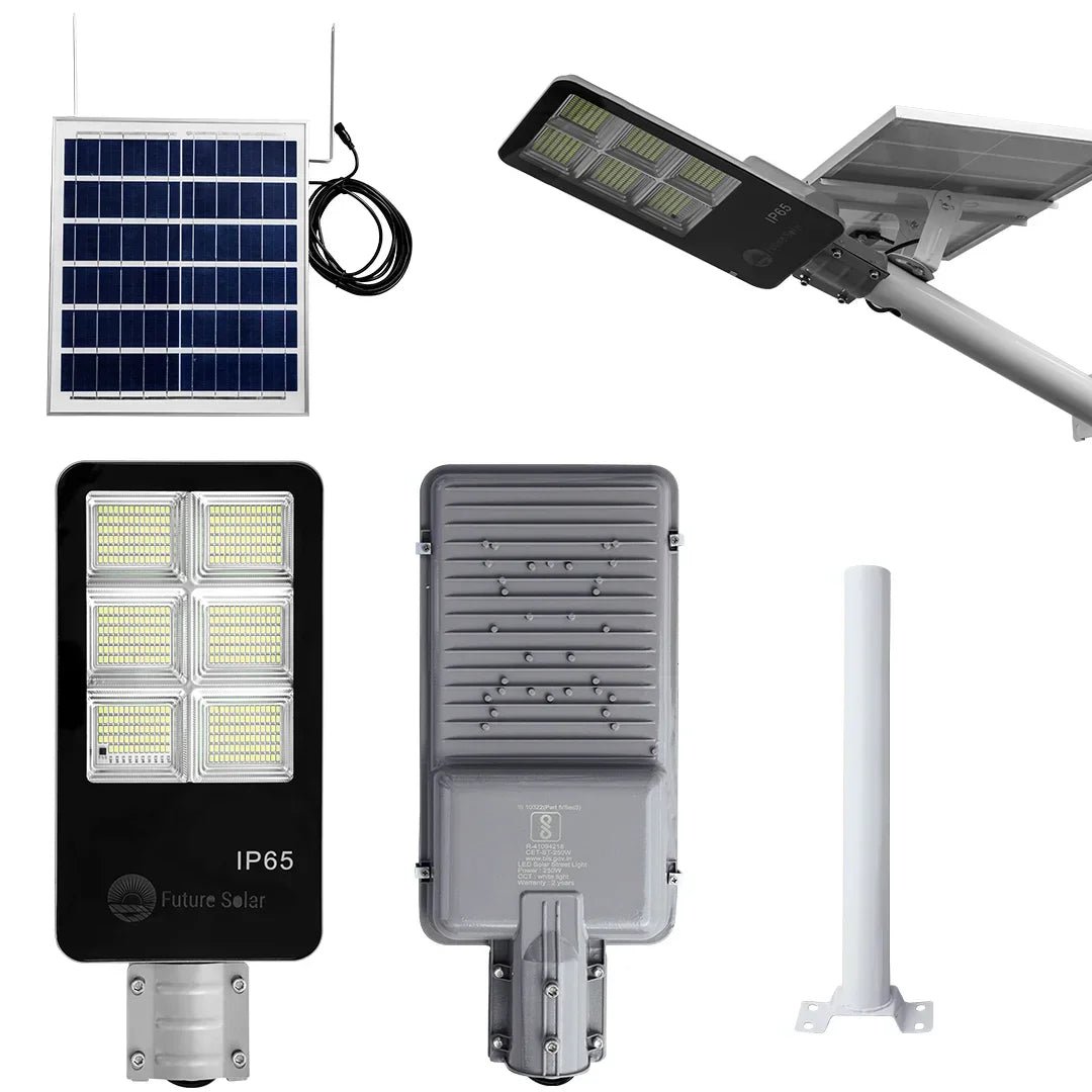 300 WATT SEMI INTEGRATED SOLAR STREET LIGHT (6 WINDOW) – Buy Street Light Online at FUTURKART