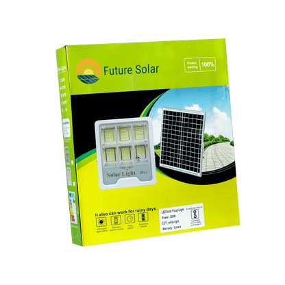 300 WATT SOLAR FLOOD STREET LIGHT (6 WINDOW) – Buy Flood light Online at FUTURKART