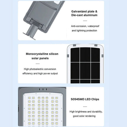 300W All-in-One Solar Street Light with Radar Sensor & Remote – Buy Street Light Online at Futurkart