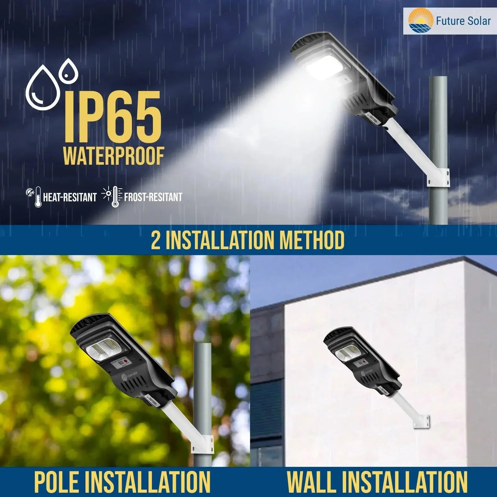 50 WATT INTEGRATED SOLAR STREET LIGHT (Light Only) – Buy Street Light Online at FUTURKART