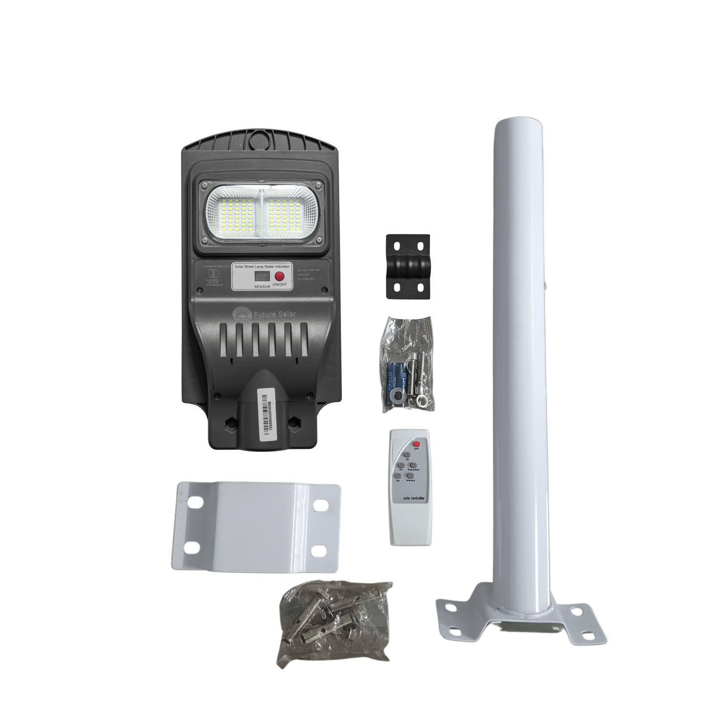 50 WATT INTEGRATED SOLAR STREET LIGHT WITH WALL MOUNTING ARM – Buy COMBO Online at FUTURKART