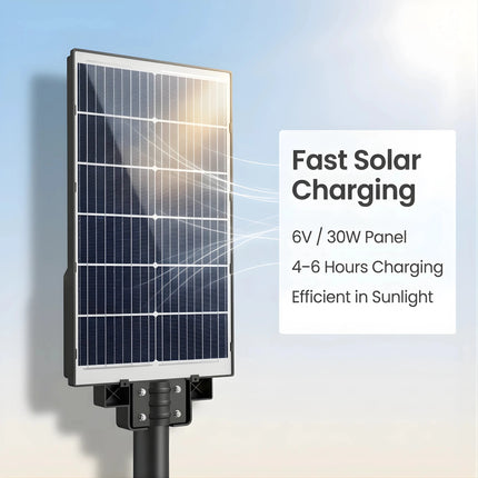 500W Solar Street Light Outdoor All-in-One panel