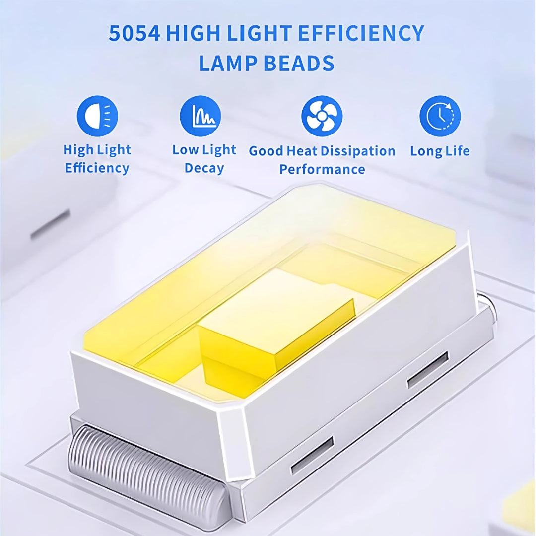 200W Solar Integrated Street Light with Motion Sensor & Remote, Waterproof Outdoor LED Lamp for Streets, Gardens & Security