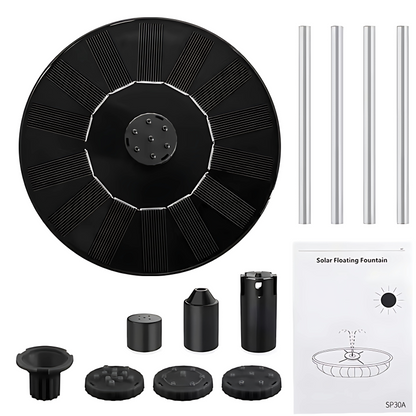 Solar Fountain Pump  Eco-Friendly Floating Solar Water Fountain for Ponds, Bird Baths & Gardens FUTURKART