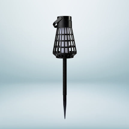 Solar Powered Woven Flame Lamp – Ambient Outdoor Lighting with Flickering Flame Effect - FUTURKART