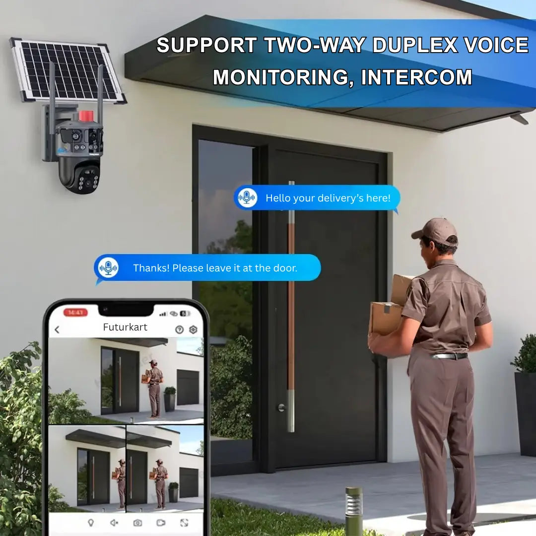 2 Way Duplex CCTV Camera