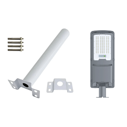 200Watt All-in-One Solar Street Light (Die Cast Aluminium Body) Radar Sensor + Remote, Waterproof Outdoor Lamp - FUTURKART