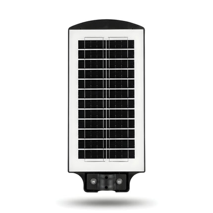 Waterproof solar street light with motion sensor in India.