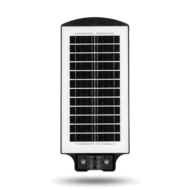 Waterproof solar street light with motion sensor in India.