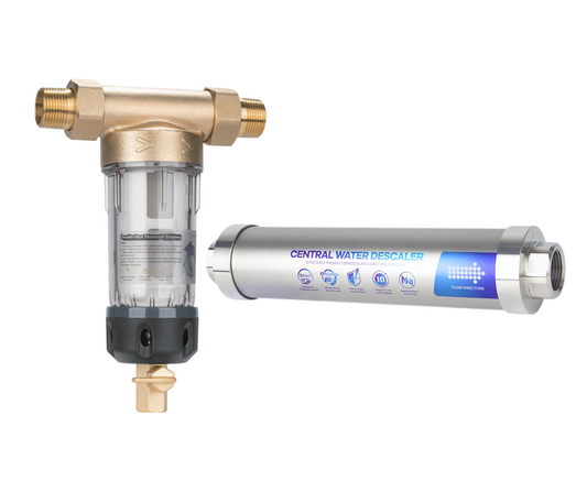 WATER DESCALER AND SEDIMENT FILTER (Combo)