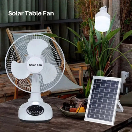Futurkart solar-powered fan for home and camping