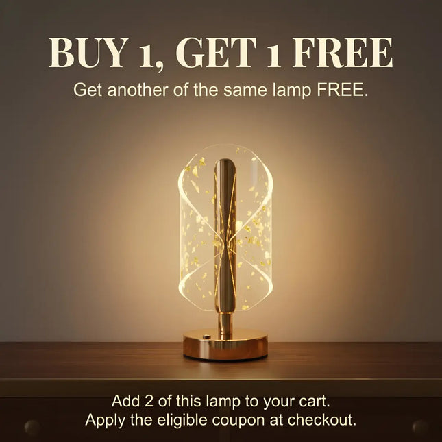 Futurkart Rechargeable Table Lamp with Touch Control & 3 LED Light Modes