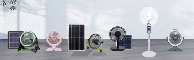 Banner image for: <h1>Solar Rechargeable Fan</h1>