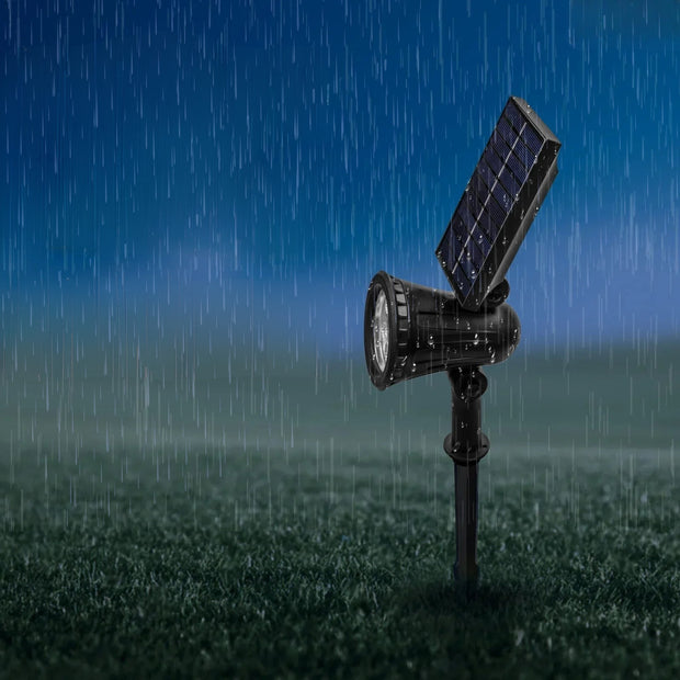 10% sale on solar spike garden light