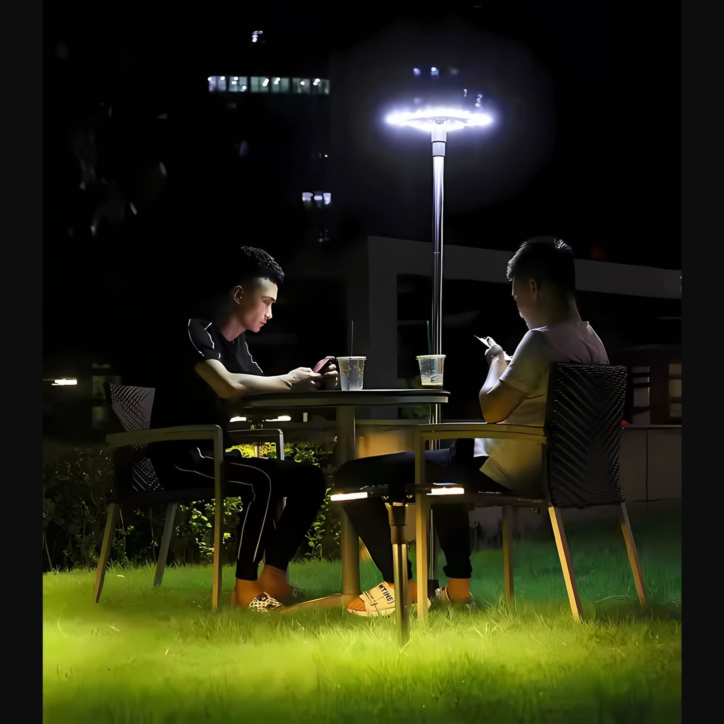 Automatic Optical Control Solar Garden Lamp 200W Waterproof Outdoor Light – Buy Garden Light Online at FUTURKART