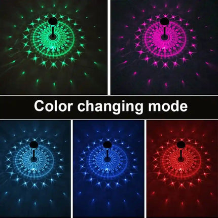 Decorative solar garden pathway light for outdoor spaces.