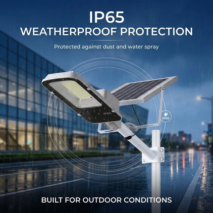 FuturKart 100W Semi-Integrated Solar Street Light | IP65 Waterproof – Buy Online at Futurkart