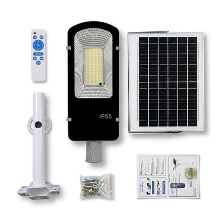 FuturKart 100W Semi-Integrated Solar Street Light with LiFePO4 Battery & Remote – Buy Online at Futurkart