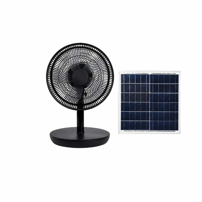 Futurkart - 12 Inch Solar Rechargeable Table Fan with Solar Panel & Battery Backup – Buy Solar FAN Online at Futurkart