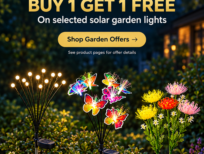 Futurkart mobile garden-light offer banner