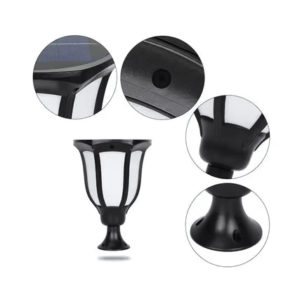 LED Solar Torch Garden Light – Warm White Outdoor Decorative Lamp – Buy Garden Light Online at FUTURKART